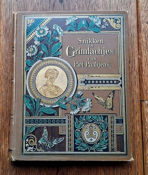 Prachtige gedichtenbundel uit 1889 van Piet Paaltjens, Antiek en Kunst, Antiek | Boeken en Bijbels, Ophalen of Verzenden