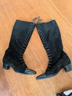 Bally knielaarzen sierveters mt 40,5, Kleding | Dames, Ophalen of Verzenden, Zo goed als nieuw, Zwart, Sneakers of Gympen