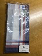 Te koop set van 6 nieuwe katoenen heren zakdoeken, Ophalen, Nieuw