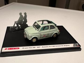 Fiat 500 modelauto - Domaine de Chevetogne beschikbaar voor biedingen