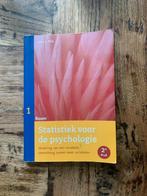 Statistiek voor de Psychologie 1 - Jules Ellis, Boeken, Psychologie, Gelezen, Ophalen, Overige onderwerpen