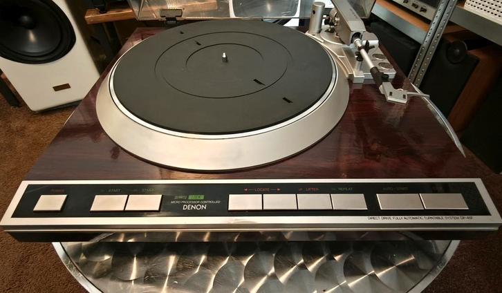 DENON DP-45F  "lees goed", Audio, Tv en Foto, Platenspelers, Niet werkend, Platenspeler, Overige merken, Automatisch, Ophalen