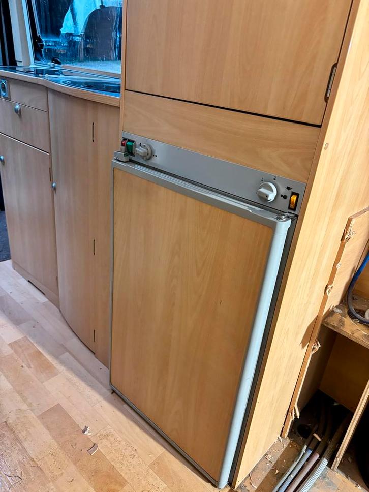 Dometic Inbouwkoelkast Camper - gas en elektra, Caravans en Kamperen, Camper-accessoires, Gebruikt, Ophalen