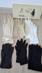 Vintage jaren 50 handschoenen set van 6 in doosje, Handschoenen, Ophalen of Verzenden, Zo goed als nieuw