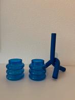 Blauwe accecoires, Ophalen, Blauw, Minder dan 50 cm, Glas