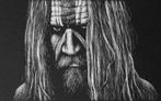 Rob Zombie Handgegraveerd beeld... Graveur, Verzenden