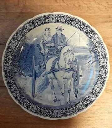 Delftsblauw Fries tafereel beschikbaar voor biedingen