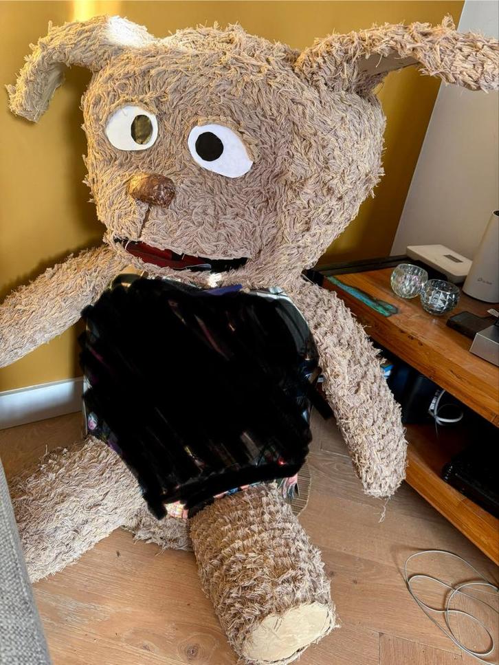 Ideale surprise! Tommy Sesamstraat Levensgroot, Kinderen en Baby's, Speelgoed | Knuffels en Pluche, Gebruikt, Beer, Ophalen