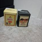 Vintage Maggi & Nescafé Blikken, Huis en Inrichting, Ophalen of Verzenden, 50 tot 100 cm, Minder dan 50 cm, Minder dan 50 cm