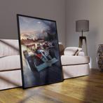 XXL Glasschilderij | F1 Legends - Senna vs. Prost - 6 sizes, Oorspronkelijke maker, Verzenden, Nieuw, 125 cm of meer