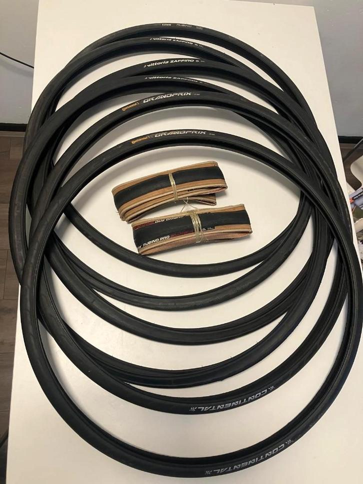 buiten banden - draad- en vouwbanden, Fietsen en Brommers, Fietsen | Racefietsen, Gebruikt, Overige merken, Minder dan 10 versnellingen