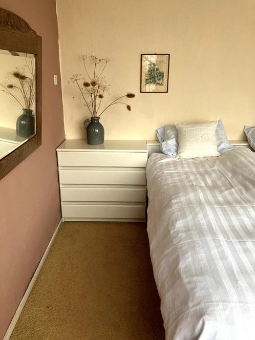 Achterwand van Auping bed 160cm breedt met ladenkastjes, Huis en Inrichting, Slaapkamer | Bedden, Gebruikt, Tweepersoons, 160 cm