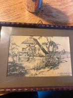 Authentiek schilderij Xeno Münninghoff, Antiek en Kunst, Ophalen of Verzenden