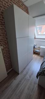 Witte Besta Ikea opberger/kast met deuren, Ophalen, Gebruikt