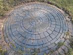 Terrascirkel antraciet cirkel, Tuin en Terras, Beton, Gebruikt, Ophalen of Verzenden, Klinkers