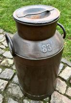 Oude koperen melkbus vintage melk bus industrieel, Ophalen