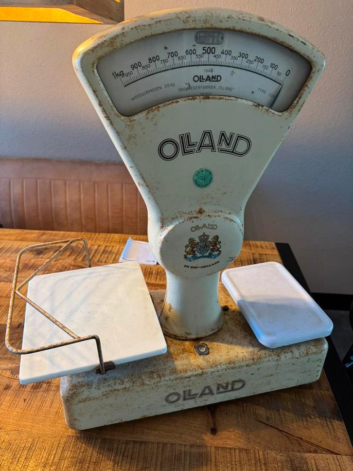 Antieke Olland Weegschaal, Antiek en Kunst, Antiek | Overige Antiek, Ophalen