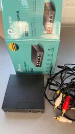 TP-Link 5-Port Gigabit Switch TL-SG105S – Zo goed als nieuw, Audio, Tv en Foto, Dvd-spelers, Ophalen, Zo goed als nieuw, Overige merken