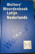 Wolters’ latijn Nederlands woordenboek dictionary, Boeken, Woordenboeken, Ophalen of Verzenden, Zo goed als nieuw