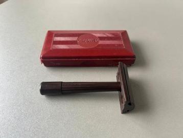 VINTAGE bakelieten scheermeshouder beschikbaar voor biedingen