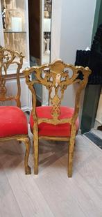 Antieke Franse Stoeltjes - Set van Twee, Ophalen of Verzenden