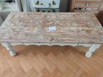Superleuke brocante tafel grenen hout, Huis en Inrichting, Tafels | Salontafels, Zo goed als nieuw, Minder dan 50 cm, Rechthoekig