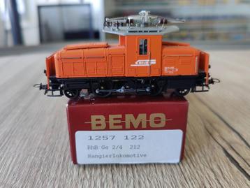 H0m Bemo RhB Ge 2/4 212 Rangeerlok beschikbaar voor biedingen