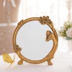 Art Nouveau Alphonse Mucha Make-up Spiegel baroque, Minder dan 50 cm, Verzenden, Rond, Nieuw
