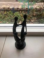 Beeldje gezin 4 personen samen liefde 23cm steen, Ophalen of Verzenden, Zo goed als nieuw, Mens