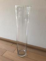 Glazen vaas 69 cm hoog., Ophalen, Overige kleuren, 50 tot 75 cm, Glas