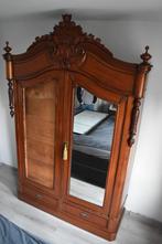 Mahonie houten kuifkast, Ophalen of Verzenden
