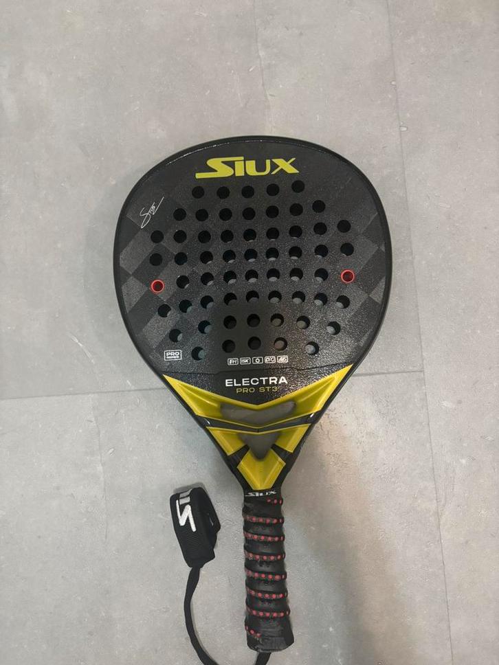 SIUX ELECTRA ST3 PRO, Sport en Fitness, Padel, Zo goed als nieuw, Padelracket, Ophalen of Verzenden
