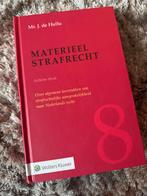 Materieel Strafrecht - Mr. J. de Hullu, Ophalen of Verzenden, Alpha, Zo goed als nieuw, HBO