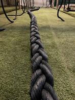 Fat rope dik touw (10m lang) survivalbaan, Ophalen, Zo goed als nieuw, Armen, Battle rope