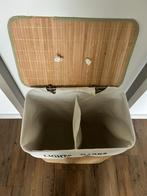 Wasmand met 2 vakken, Ophalen of Verzenden, Gebruikt, Beige, Overige typen