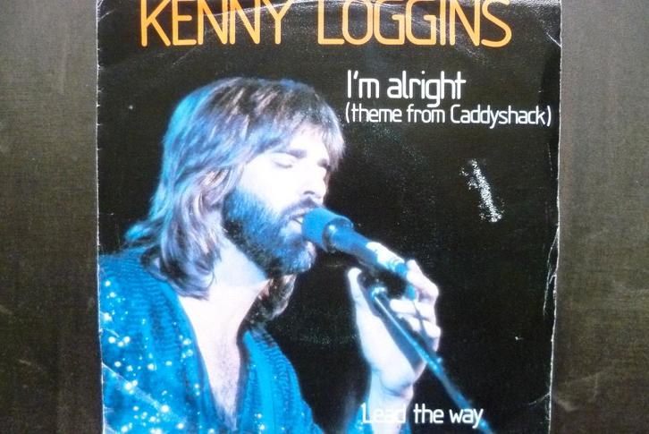 kenny loggins - i'm alright, Cd's en Dvd's, Vinyl Singles, Zo goed als nieuw, Single, Overige genres, 7 inch, Ophalen of Verzenden