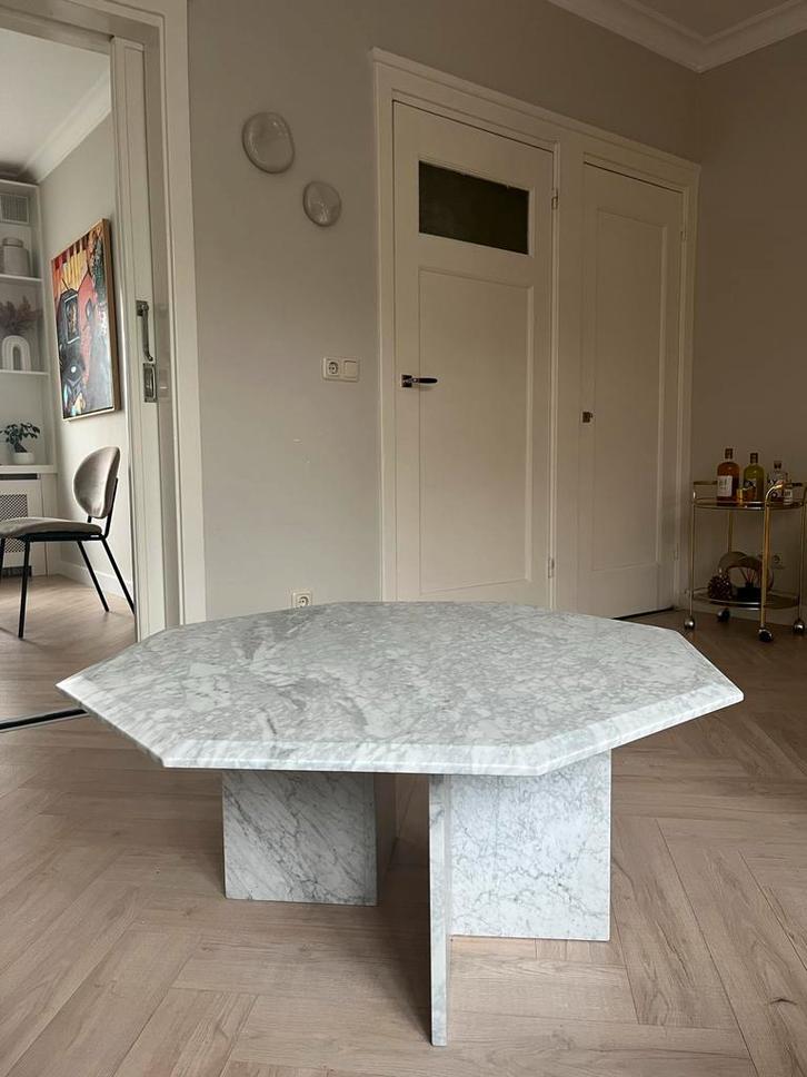 Marmeren salontafel, Huis en Inrichting, Complete inboedels, Ophalen of Verzenden