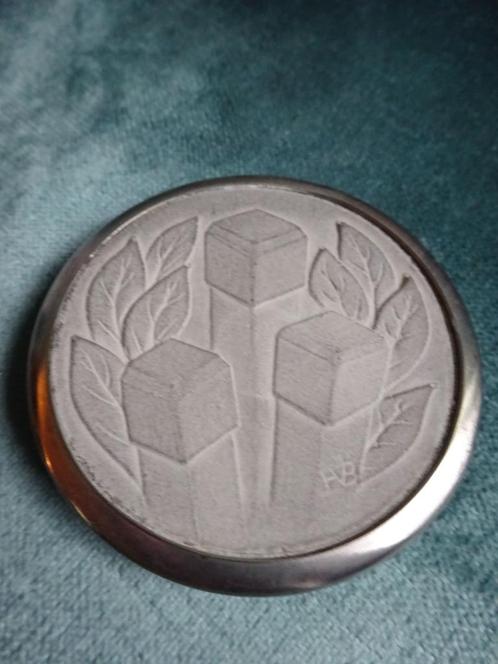 Van Bommel cement penning ENCI CEMIJ ROBUR  1978, Postzegels en Munten, Penningen en Medailles, Overige materialen, Nederland