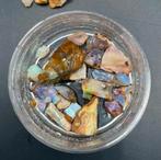 Set opalen Australië opaal edelsteen mineraal natuursteen, Verzamelen, Mineralen en Fossielen, Ophalen of Verzenden