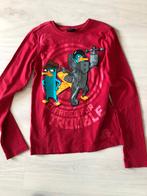 Phineas And Ferb shirt maat 122 - 128, Ophalen of Verzenden, Zo goed als nieuw, Shirt of Longsleeve, Onbekend