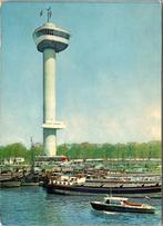 Euromast met Parkhaven - Rotterdam (1960) 2x, Verzamelen, Ansichtkaarten | Nederland, Verzenden, 1940 tot 1960, Gelopen, Zuid-Holland