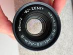 zenit helios 58 mm 2.0 44M-6, Audio, Tv en Foto, Fotografie | Lenzen en Objectieven, Gebruikt, Verzenden, Standaardlens, Zenit
