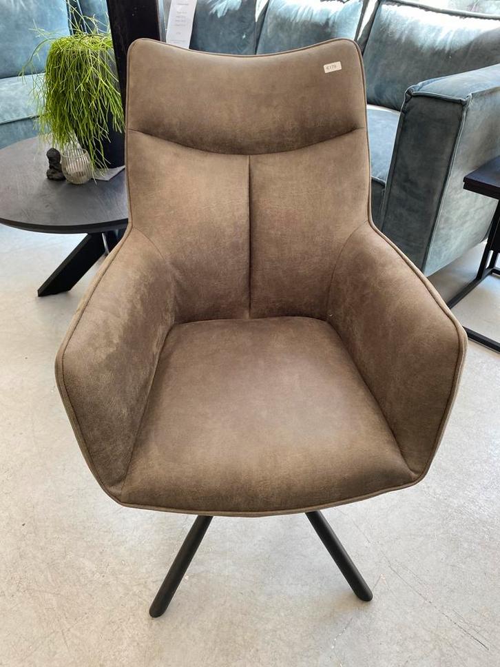 Eetkamerstoel Mia draaibaar groen, Huis en Inrichting, Fauteuils, Nieuw, Ophalen of Verzenden