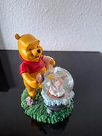 Disney snowglobe winnie de pooh met knorretje, Verzamelen, Disney, Ophalen, Winnie de Poeh of vrienden, Gebruikt, Beeldje of Figuurtje