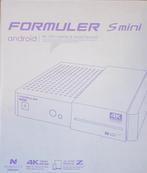 Formuler S Mini 4K UHD Satelliet Ontvanger met android 7, Ophalen of Verzenden, Zo goed als nieuw, (Schotel)antenne, Overige merken
