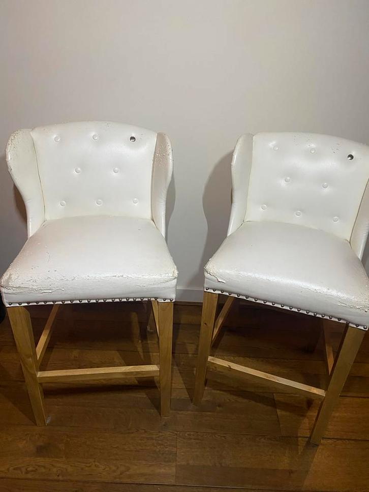 Riviera Maison barkrukken, Huis en Inrichting, Barkrukken, 60 tot 90 cm, 2 krukken, Ophalen of Verzenden