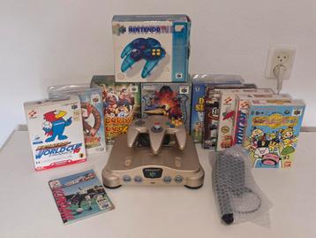 Nintentdo 64 gold jpn beschikbaar voor biedingen