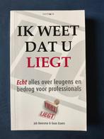 Ik weet dat u liegt, Boeken, Ophalen of Verzenden, Zo goed als nieuw, Overige niveaus, Overige vakken