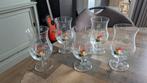 5 La Chouffe bierglazen, Huis en Inrichting, Ophalen of Verzenden, Glas, Overige stijlen, Glas of Glazen