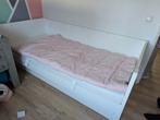 Bed met lade voor opslag/extra matras, Huis en Inrichting, Slaapkamer | Bedden, Ophalen, Gebruikt, 90 cm, Eenpersoons